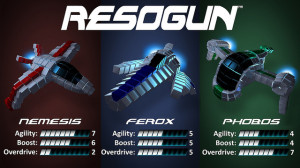 Resogun Ships