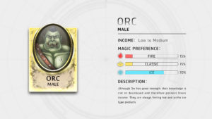 Customer Profile-Orc-Male